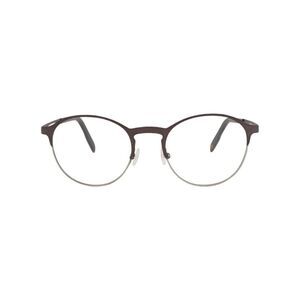 Maui Jim Round-Frame Stainless Steel Optical Frames Brown Unisex-Adult